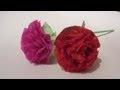 Flores de papel (San Valentin).
