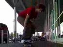 Half kickflip back foot half heelflip