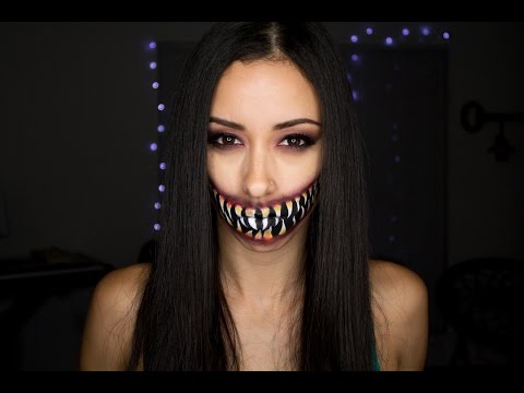 how to halloween face paint