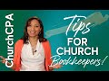 Tips for Church Bookkepers