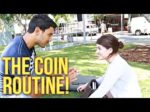 Easy Coin Tricks: Free Coin Tricks! The Coin Routine!