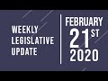 ACCO Legislative update 2020 - 2-21-2020