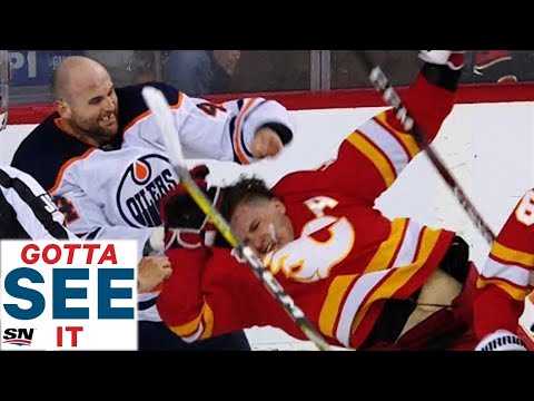 GOTTA SEE IT: Zack Kassian Ragdolls Matthew Tkachuk After Taking Multiple Massive Hits