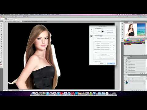 Szparowanie skomplikowanych obiektów w Adobe Photoshop CS5 - poradnik wideo