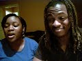 Me and my sister singing 