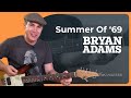 How To Play The Summer Of 69 By Bryan Adams - Guit