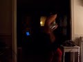 My cousin (Elizabeth Burd) dances to reggae in her halloween costome.
