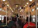 The world famous F-line streetcars in San Francisco