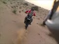 Quintin Mcloughlin practicing for UAE Desert Challenge \