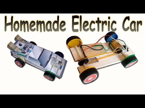 How to Make a Homemade Electric Car (DeLorean Back to the Future)