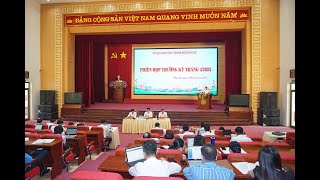 UBND thành phố họp thường kỳ tháng 4/2025