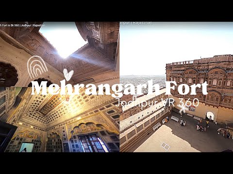 Mehrangarh Fort in 5k 360 | Jodhpur | Rajasthan - YouTube