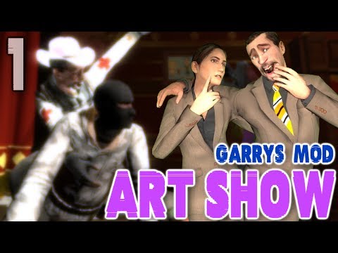 Garry's Mod Art Show: The Mustache Rodeo (Episode 1)