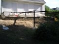 une nouvelle verri�re r�alis�e sur une terrasse sur pilotis