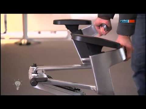 Bürostuhl für bewegliches Sitzen - MDR Einfach genial - 07.02.2012