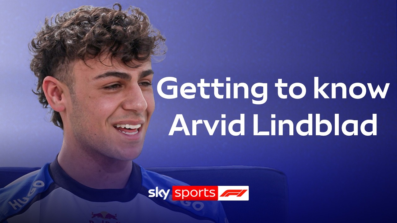 Arvid Lindblad: Meeting Britain's newest F1 driver ahead of his debut season