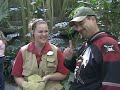 Fun with Animal Kingdom cast Members at Disney World FL