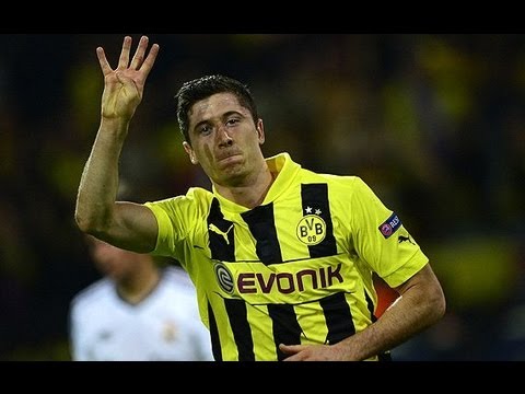CL - 12-13 UEFAチャンピオンズリーグ 準決勝 1stLEG ドルトムント 4-1 レアル・マドリー Scorer:Lewandowski 8', 50', 55', 67' (pen.), Cristiano Ronaldo 43' レヴァンドフスキが圧巻の4ゴール!...