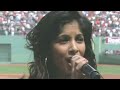 Sheena Melwani singing the American...