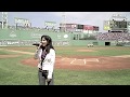 Star Spangled Banner at Fenway Park - Sheena Melwani