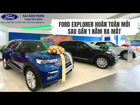 NHÌN LẠI GIÁ TRỊ FORD EXPLORER HOÀN TOÀN MỚI NHẬP KHẨU NGUYÊN CHIẾC TỪ MỸ SAU GẦN 1 NĂM RA MẮT