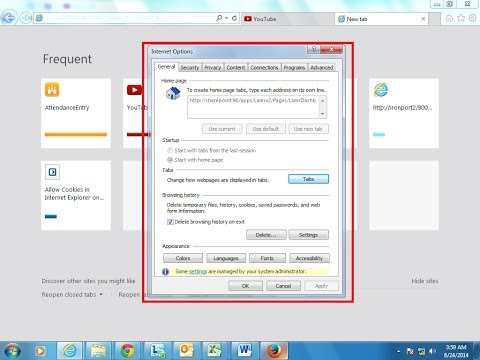 how to repair proxy settings