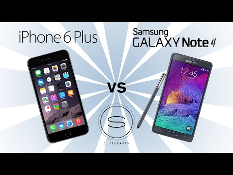 iPhone 6 Plus vs Samsung Galaxy Note 4
