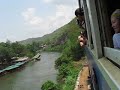The Train on Tham Kra Sae bridge