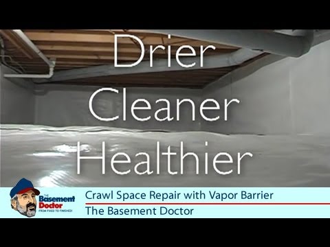 how to repair vapor barrier