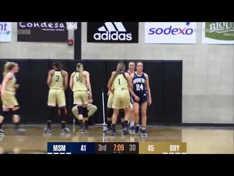 Women's Basketball Highlights: Bryant vs. Mount St. Mary's 12-31-17 thumbnail