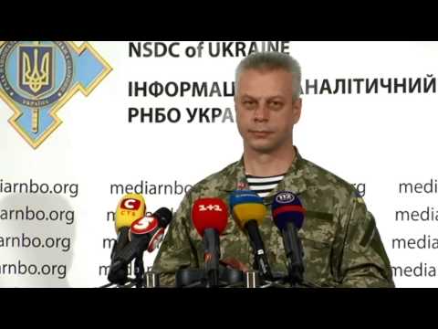 Брифинг спикера СНБО 07.10 (видео)