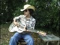 visually impaired, self taught, guitar and piano player, conrad oberg performs the elmore james classic..