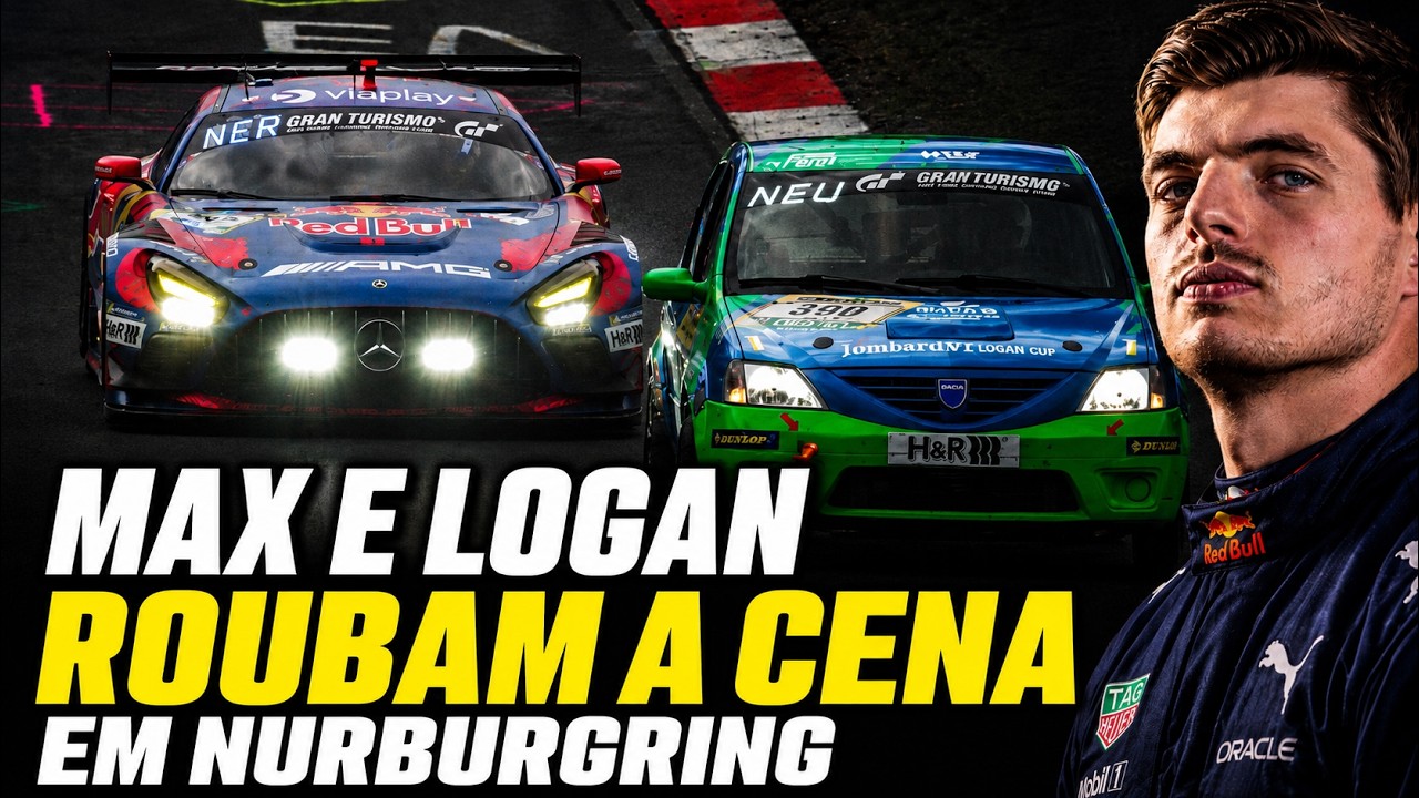 MAX E LOGAN DÃO SHOW EM NURBURGRING, MAS NÃO VENCEM PROVA SENSACIONAL