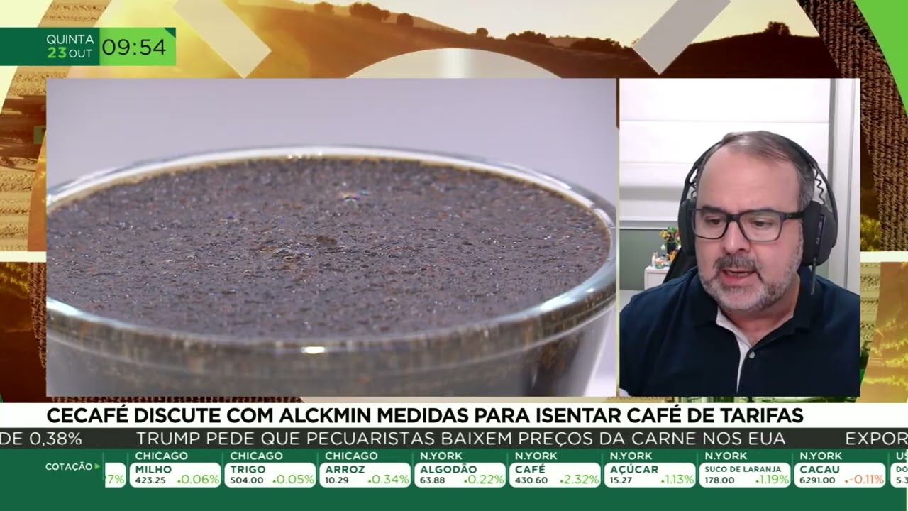 Cecafé discute com Alckmin medidas para isentar café de tarifas