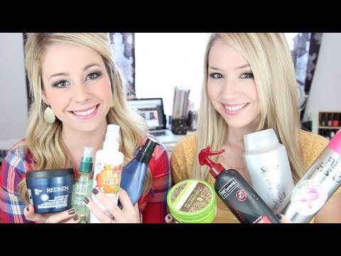 favourite hair products - QOTV: What are your favorite hair products? Products Mentioned: Suave Professional Humectant Shampoo/Conditioner - http://bit.ly/Qxa5yj Redken Extreme Streng...
