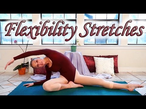 Minute - Friend Us @ http://www.facebook.com/psychetruth Stretches To Improve Flexibility - 8 Minute Basic Dance & Ballet Stretch Exercise Routine In this video, Donnie shares the basic stretches...