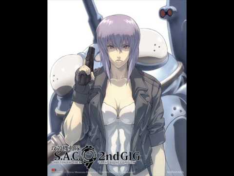 Ghost in the shell S.A.C. 2nd gig opening full whith Lyrics Rise - Origa