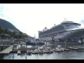 Golden Princess Arrives In Ketchikan, Alaska