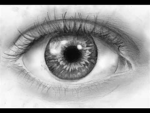 how to draw realistic eyes