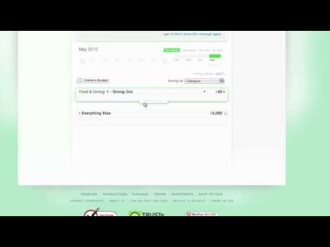 how to budget with mint