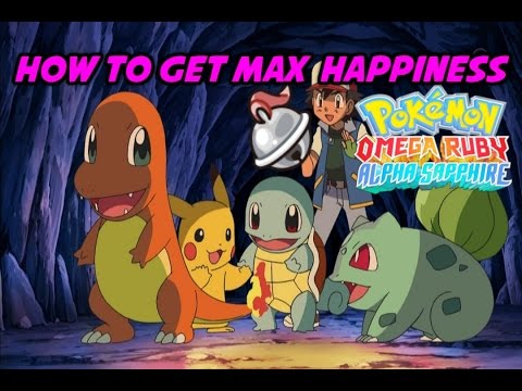 how to know pokemon happiness x