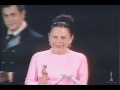 Ruth Gordon winning Best Supporting Actress for Rosemary's Baby