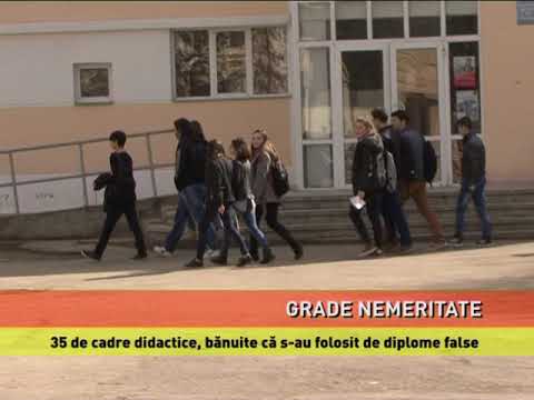 Zeci de cadre didactice, beneficiare ale unor diplome false
