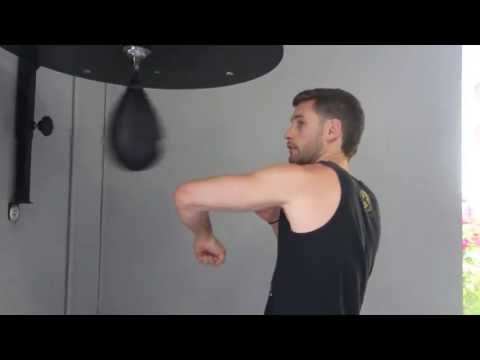 how to properly hit a speed bag