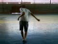 Nós dançando na escola OIAOEIOAIEOAI'