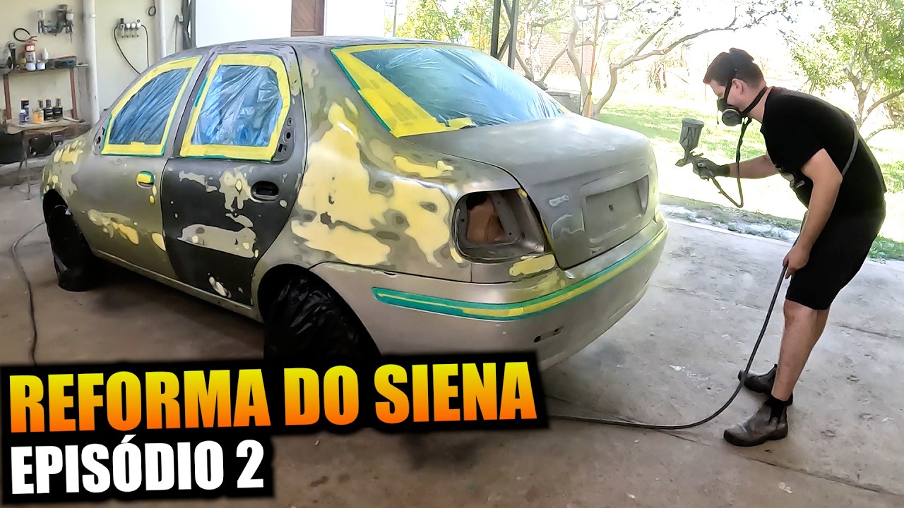 REFORMA RELÂMPAGO DO SIENA DO LEILÃO!
