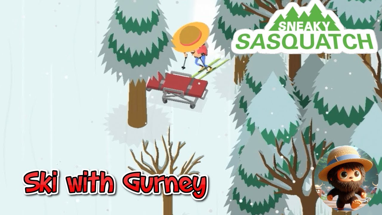 Sneaky Sasquatch - Ski with Gurney!!!