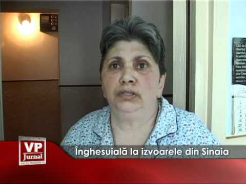 Înghesuială la izvoarele din Sinaia