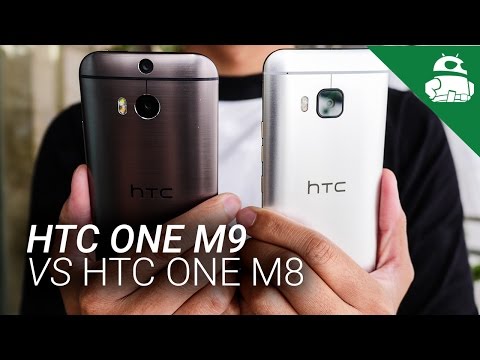 HTC One M9 vs HTC One M8 - Quick Look