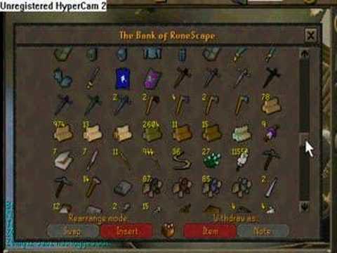 funny runescape bank video - its sorta hard to here me, nvm Slug Horn1 in the background making noob comments. Enjoy Pl0x Caution-strong language!!! UMmmm i dont own jagex or runescape. ...